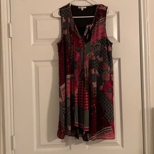 Boho mini dress